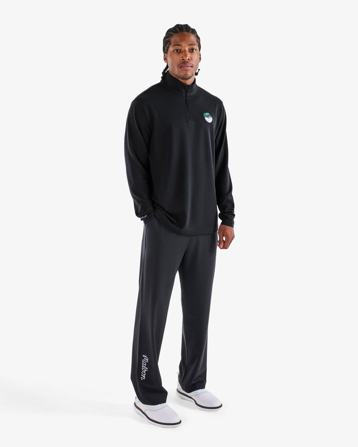 Malbon Flyer Mid Layer - Black