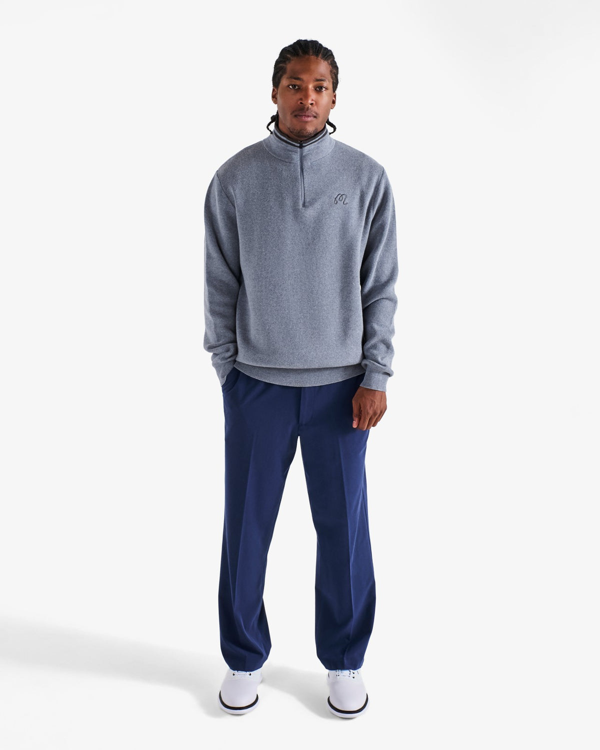 Malbon Sorrel Sweater - Charcoal
