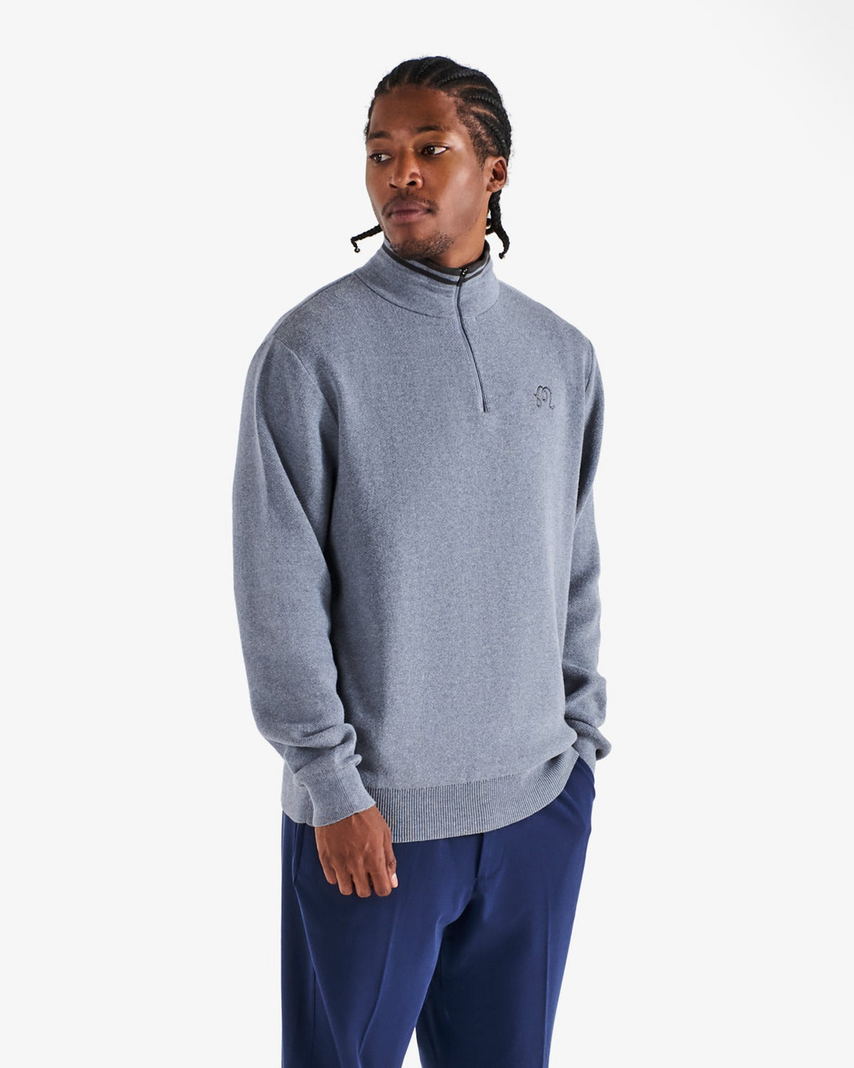Malbon Sorrel Sweater - Charcoal