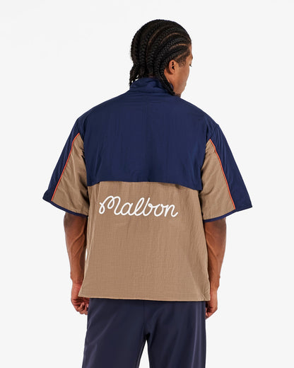 Malbon Torrey Pines Windshirt - Baritone Blue / Sea Turtle