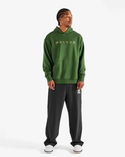Malbon Arsham Shards Hoodie - Olive Stealth Camo