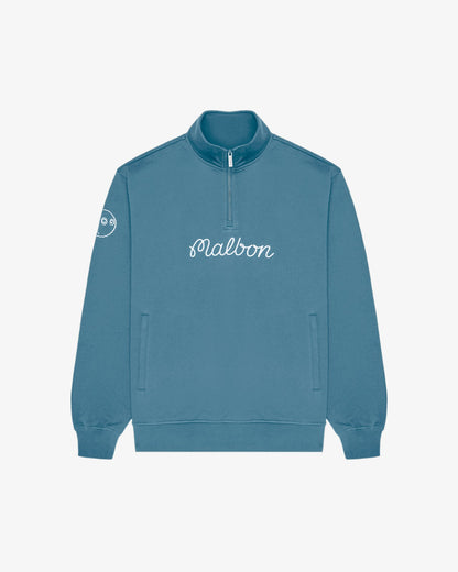 Malbon Collegiate Sweatshirt - Aegean Blue