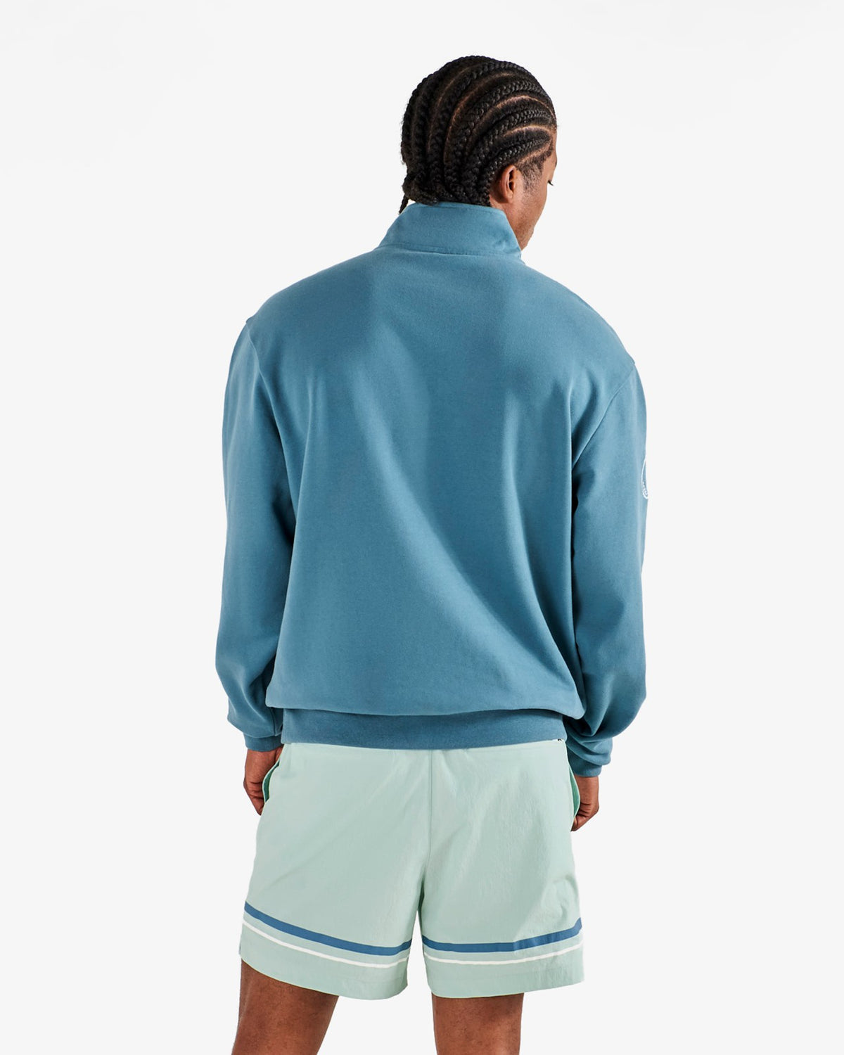 Malbon Collegiate Sweatshirt - Aegean Blue