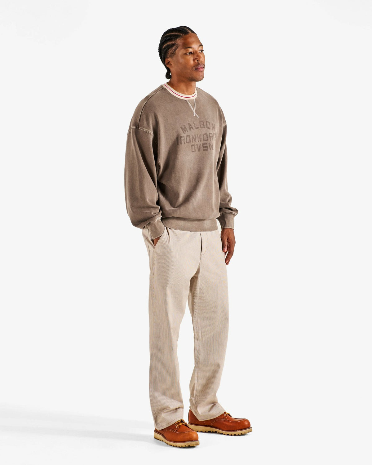 Malbon Foreman Sweatshirt - Carafe