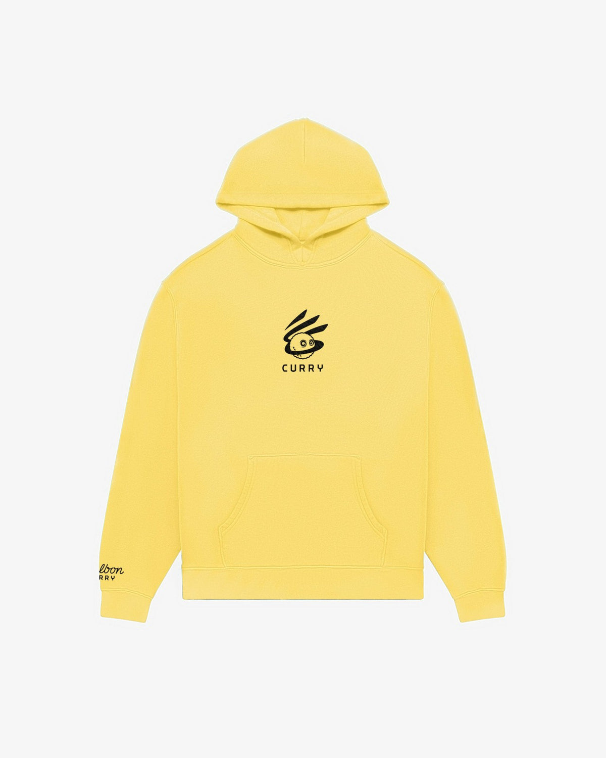 Malbon Curry Brand Fesque Hoodie - Yellow