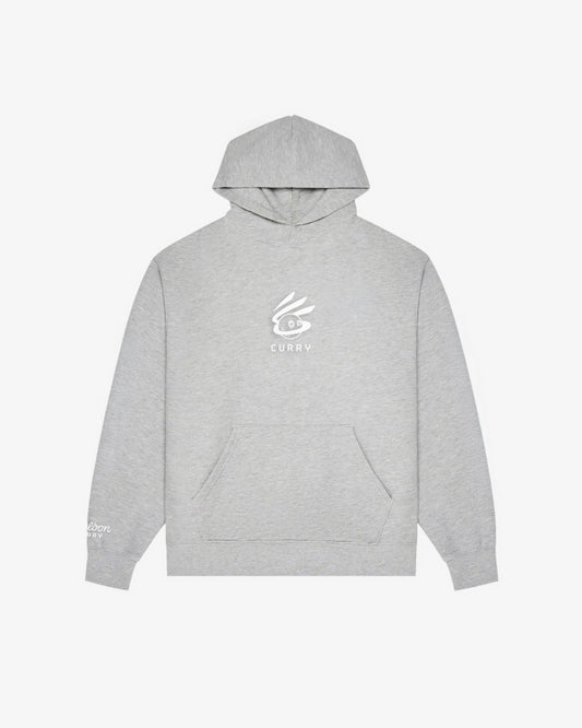 Malbon Curry Brand Fesque Hoodie - Ash Heather