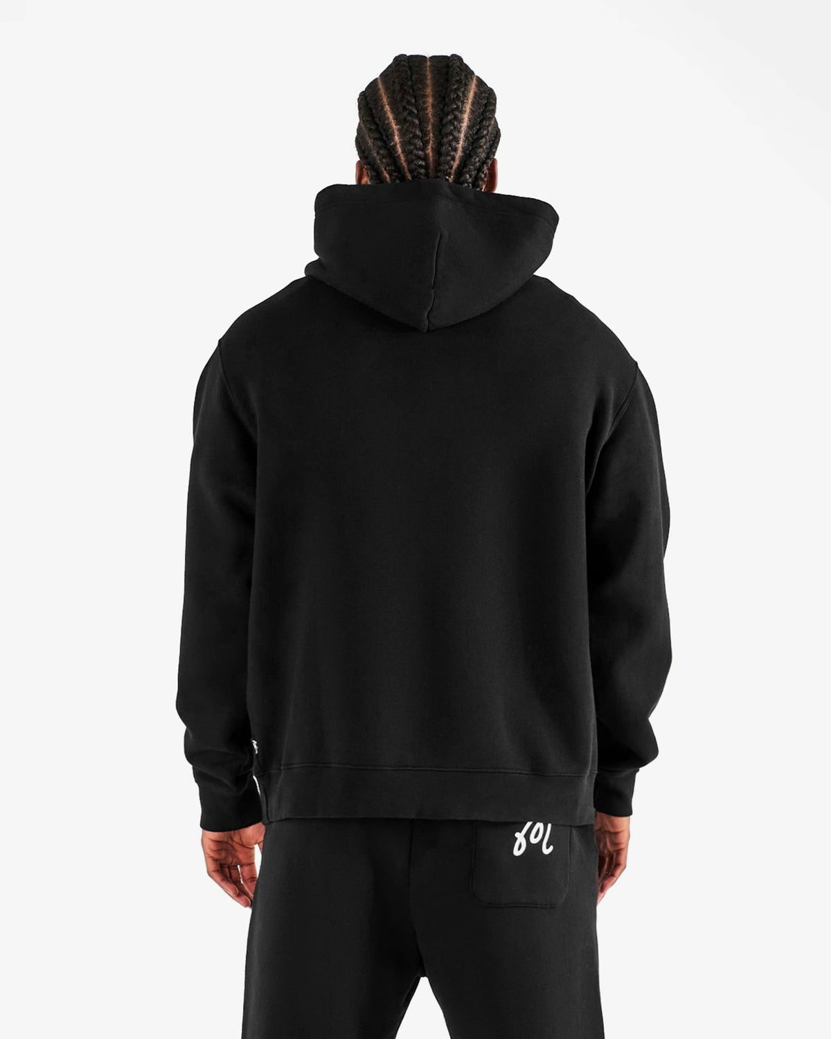 Malbon Curry Brand Fesque Hoodie - Black
