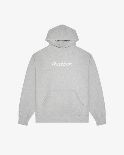 Malbon Fesque Hoodie - Heather Grey