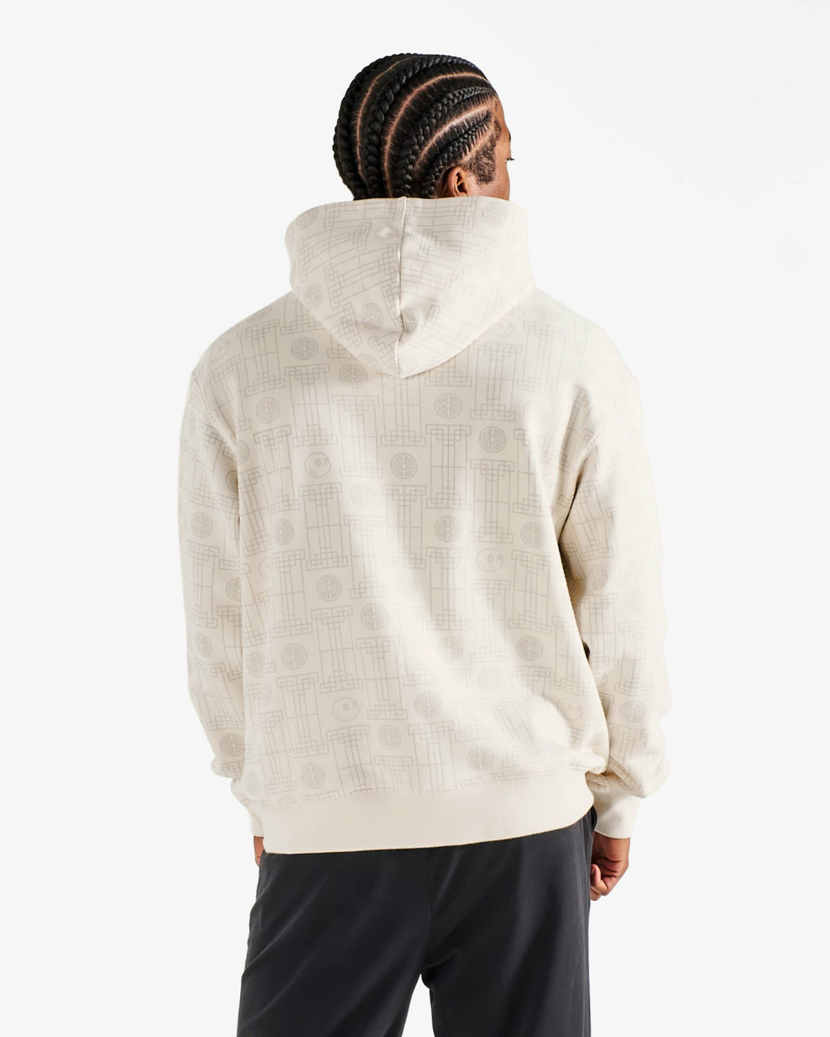 Malbon Fesque Stallion Sweatshirt - Whisper White