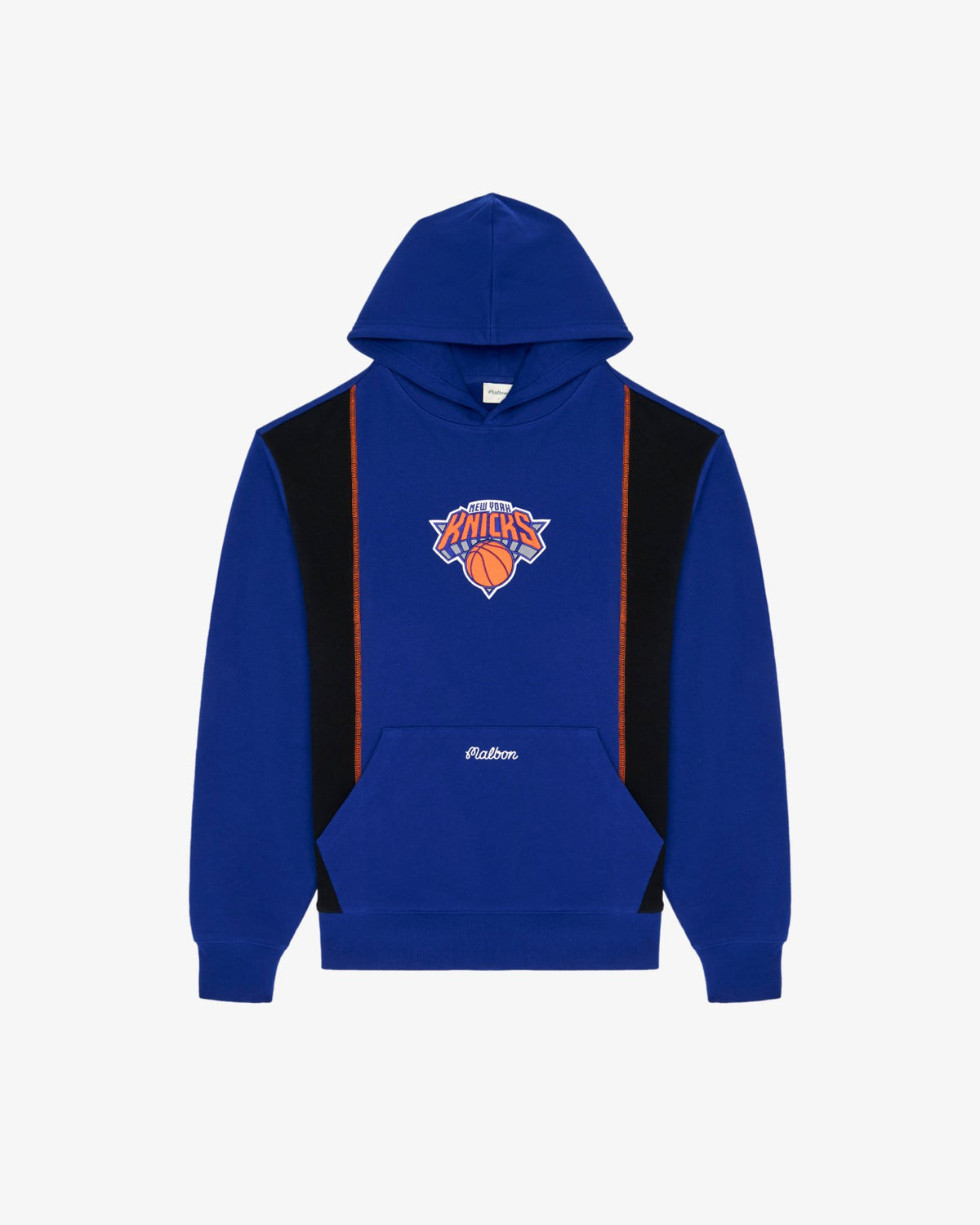 Malbon Knicks Borough Hoodie - Blue