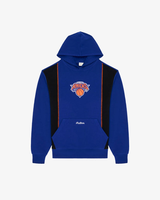 Malbon Knicks Borough Hoodie - Blue