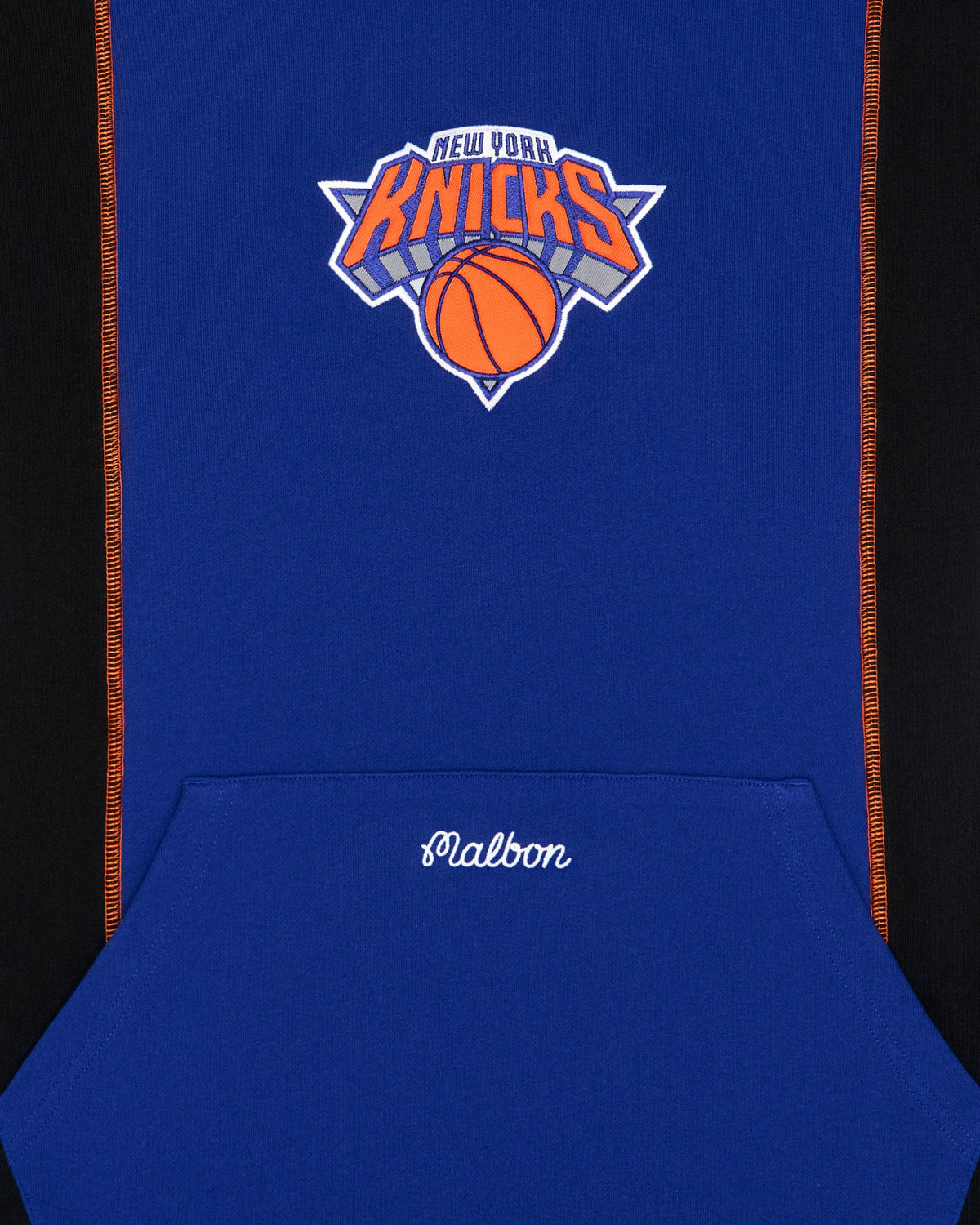 Malbon Knicks Borough Hoodie - Blue