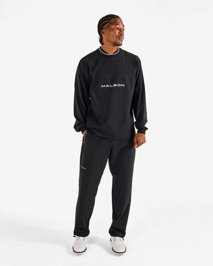 Malbon Performance Crew Popover - Black