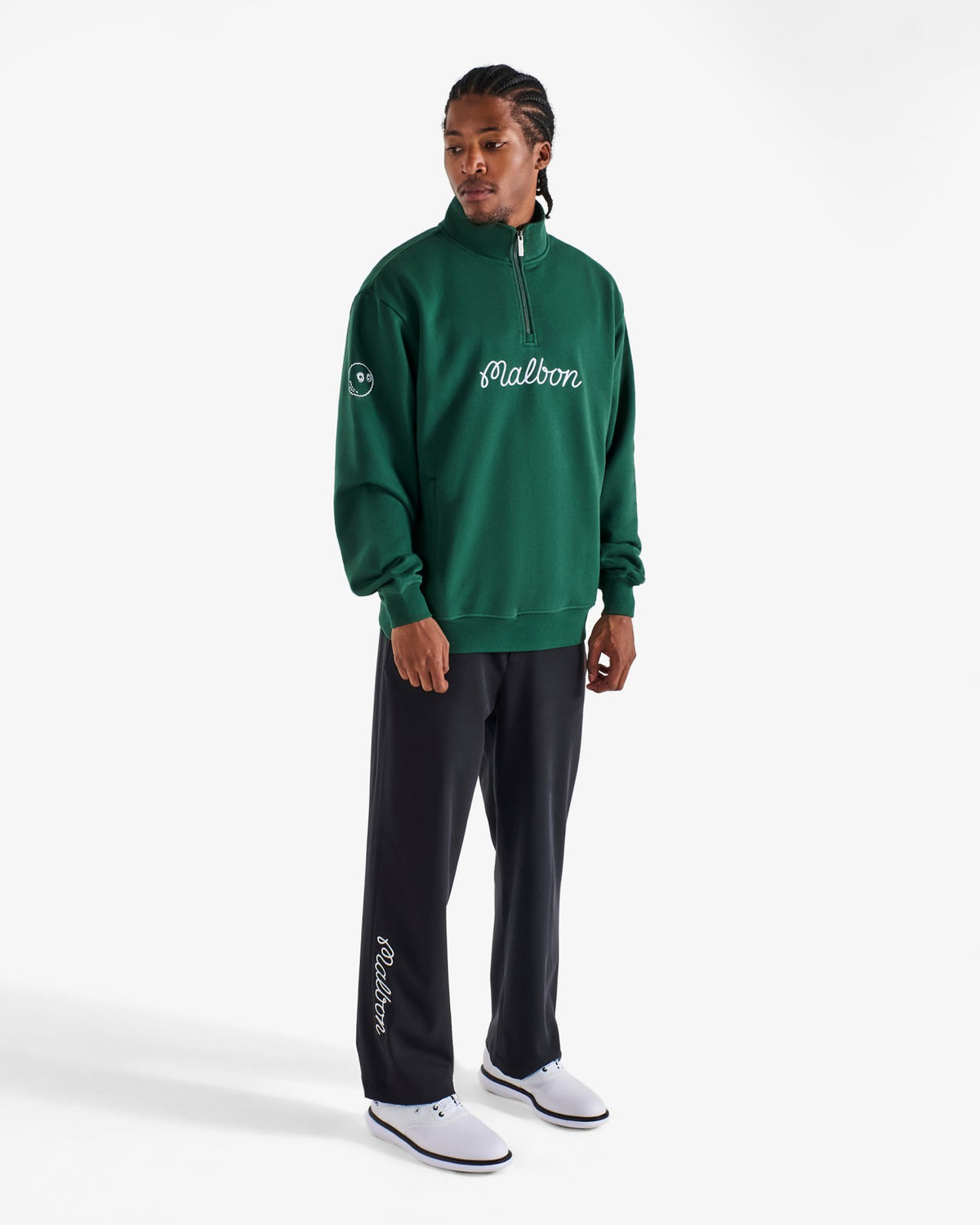 Malbon Collegiate Sweatshirt - Forest