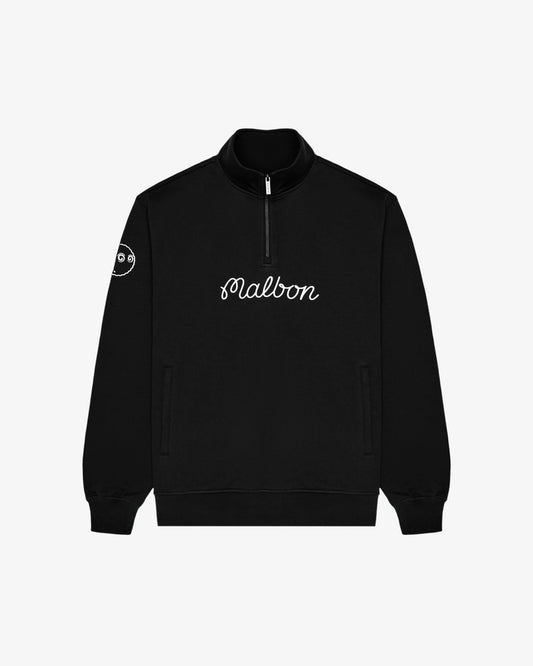 Malbon Collegiate Sweatshirt - Black