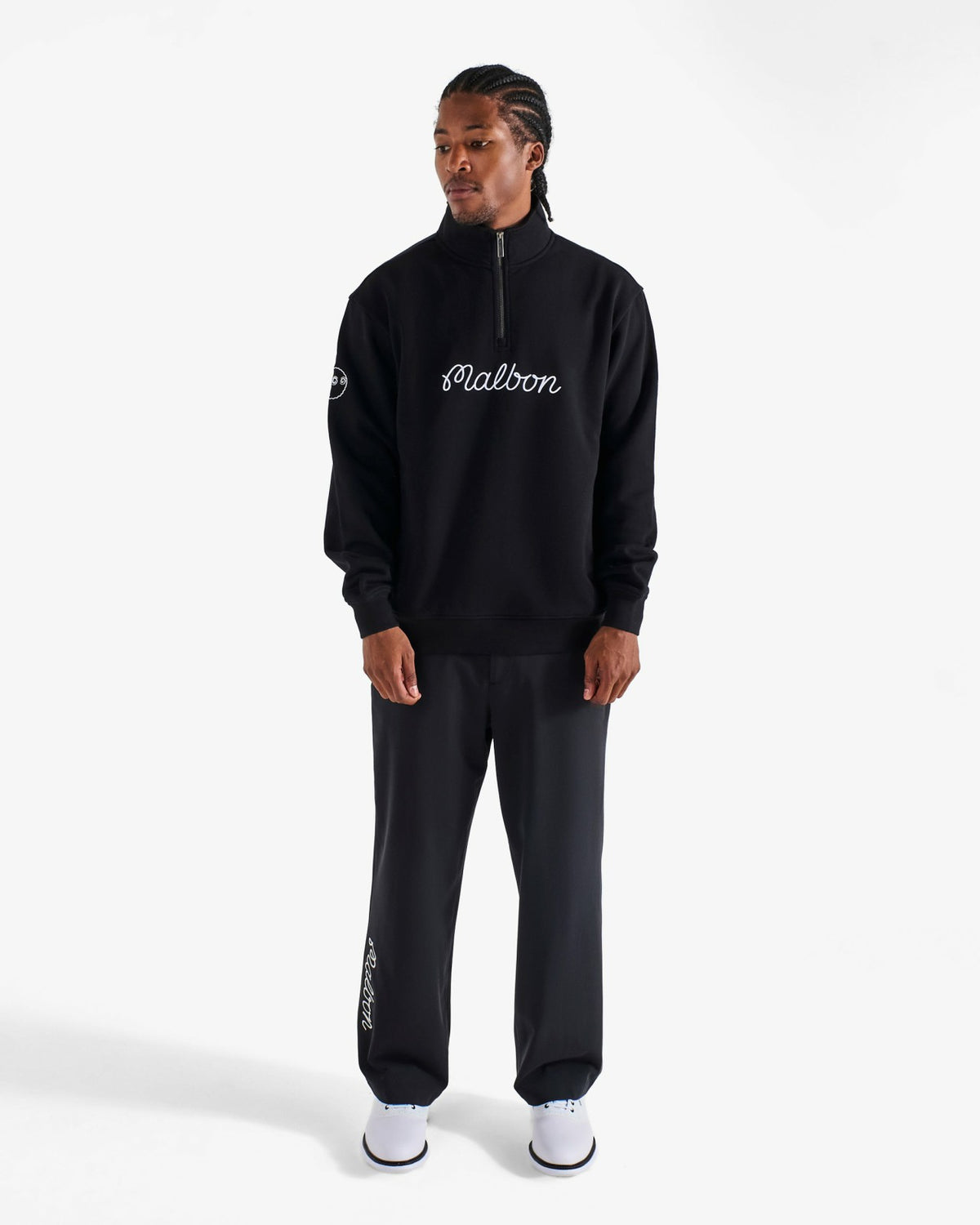 Malbon Collegiate Sweatshirt - Black