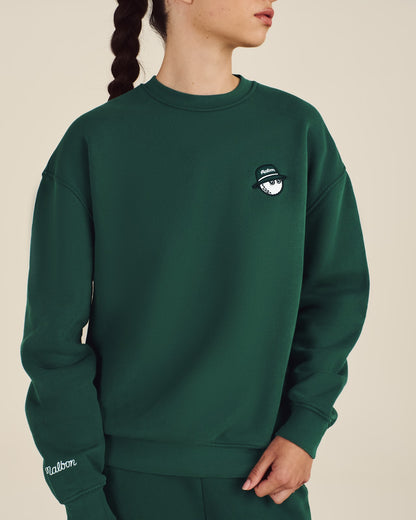 Malbon Range Cooper Sweatshirt - Forest
