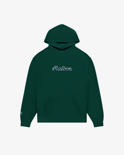 Malbon Fesque Hoodie - Forest