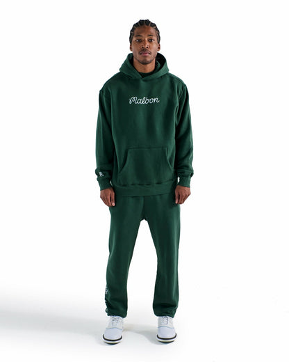 Malbon Fesque Hoodie - Forest