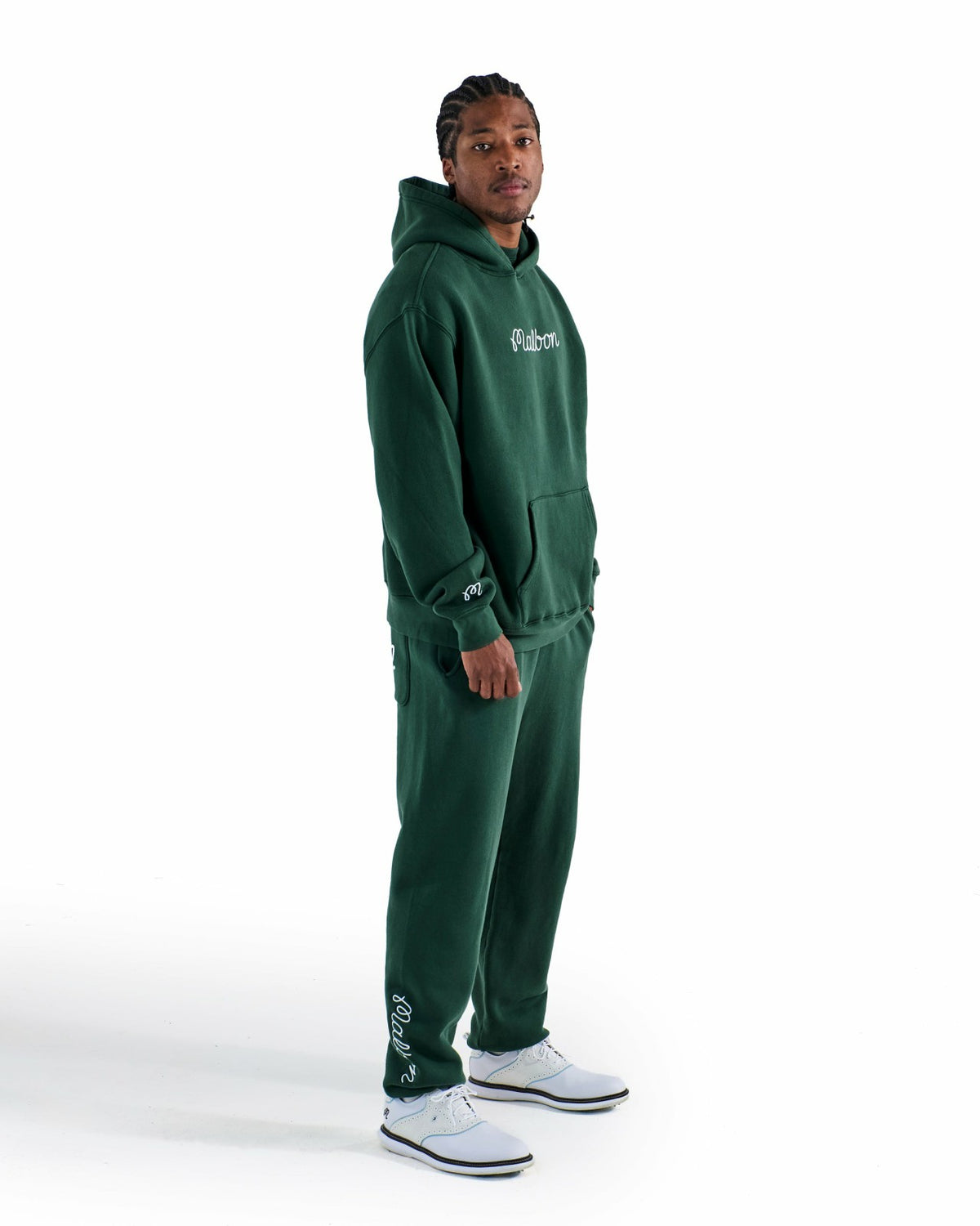 Malbon Fesque Hoodie - Forest