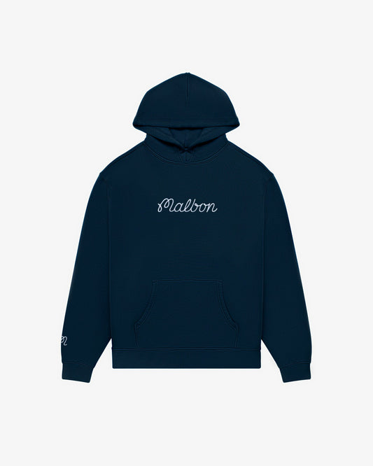 Malbon Fesque Hoodie - Navy