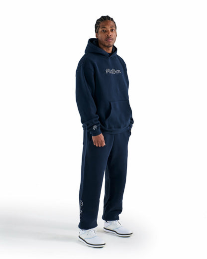 Malbon Fesque Hoodie - Navy