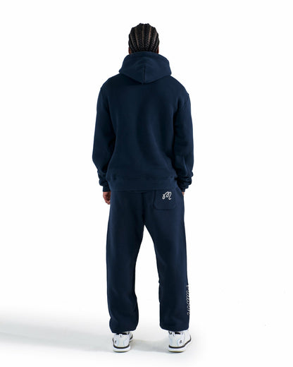 Malbon Fesque Hoodie - Navy