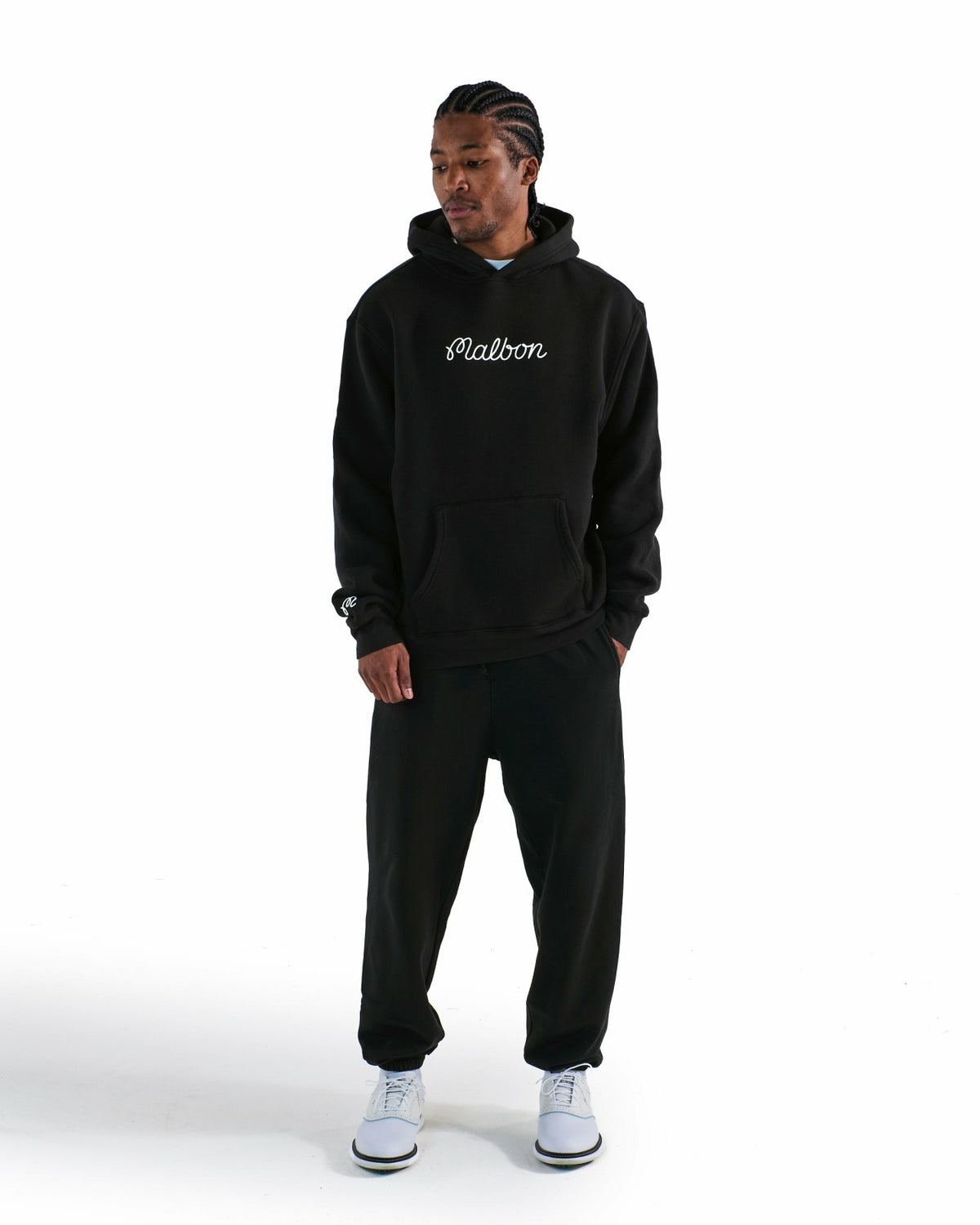 Malbon Fesque Hoodie - Black