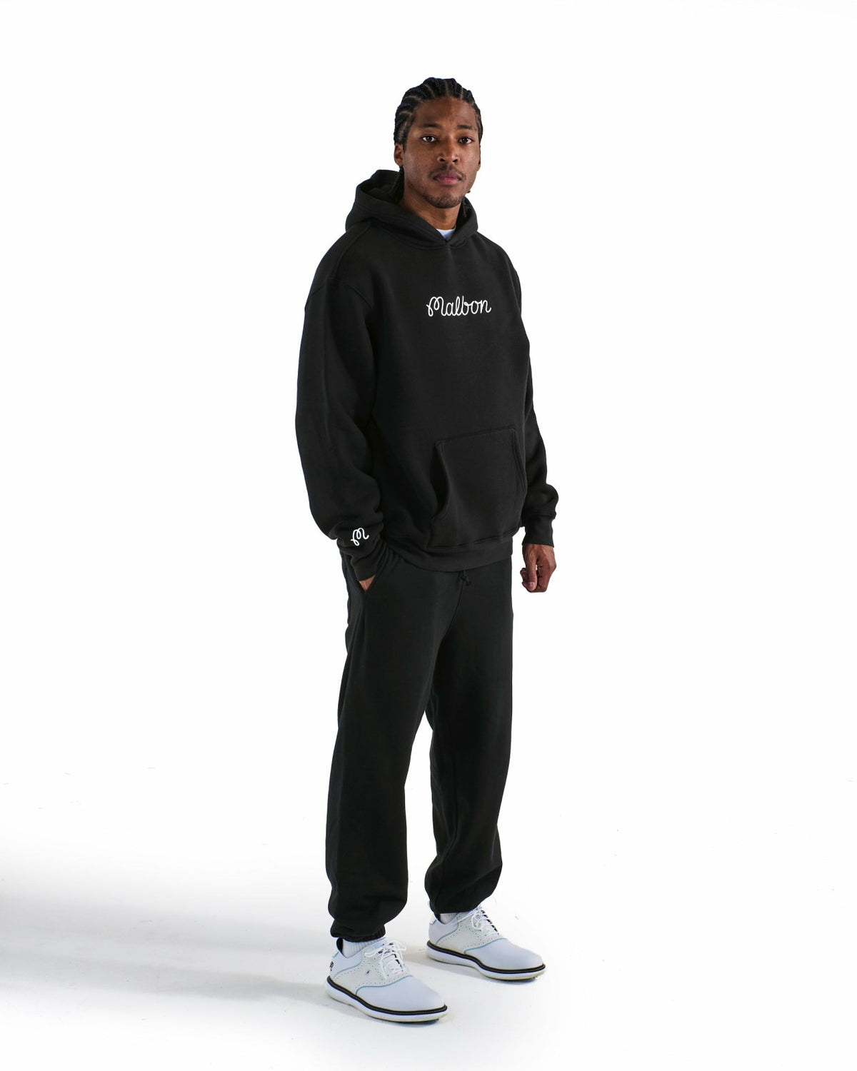Malbon Fesque Hoodie - Black