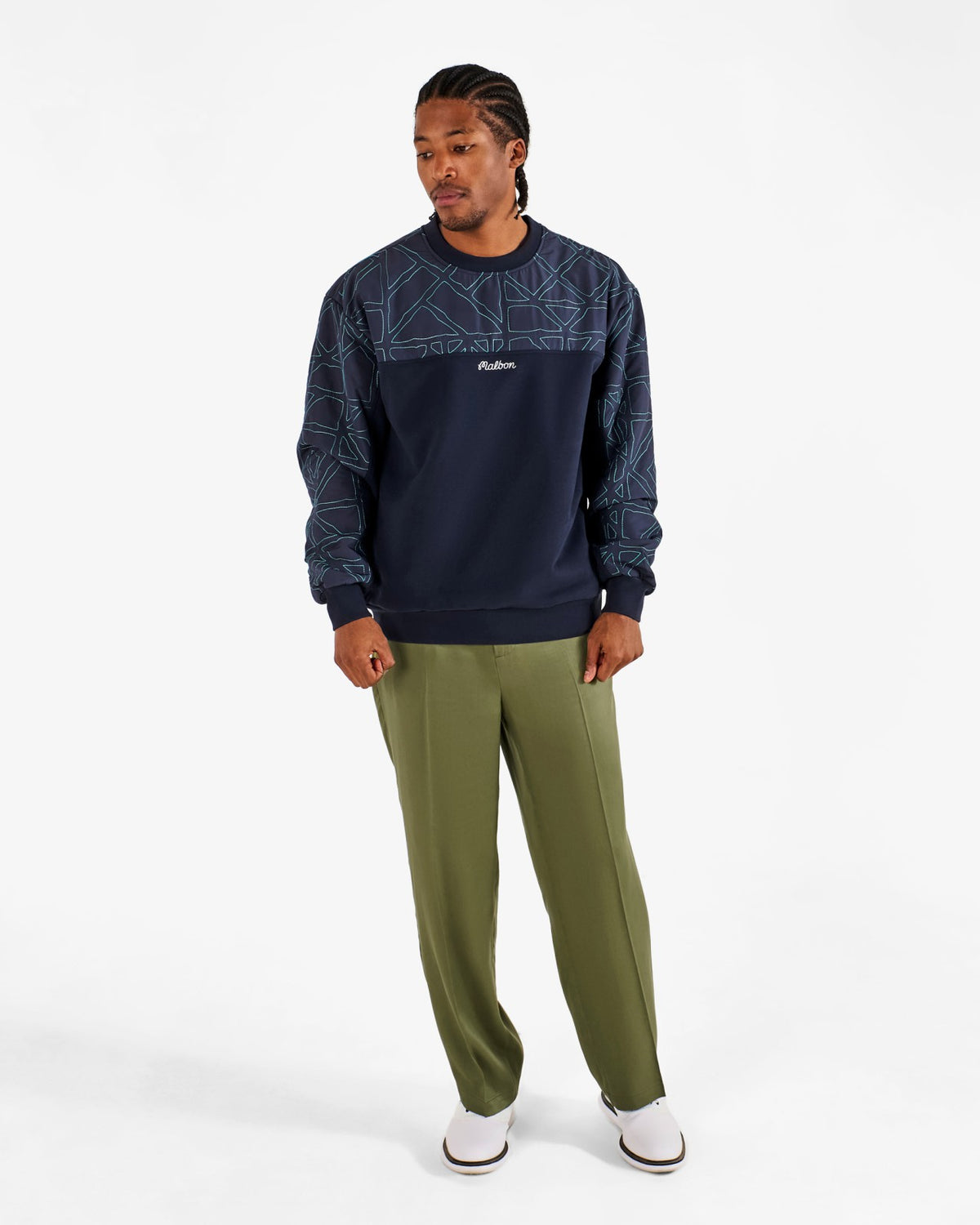 Malbon Tierra Crewneck - Midnight