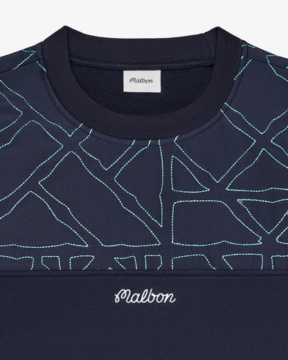 Malbon Tierra Crewneck - Midnight