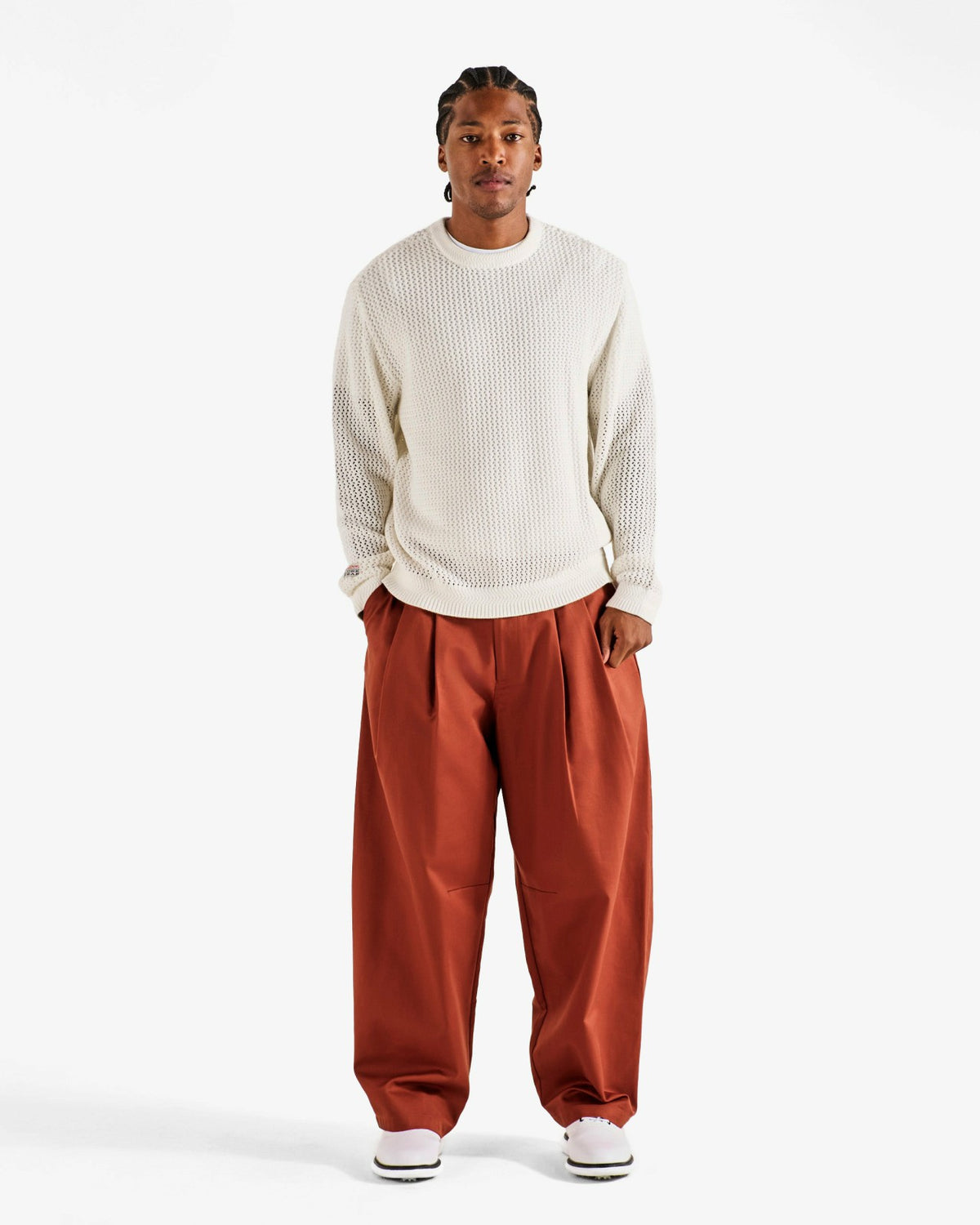 Malbon Workshop Sweater - Ivory