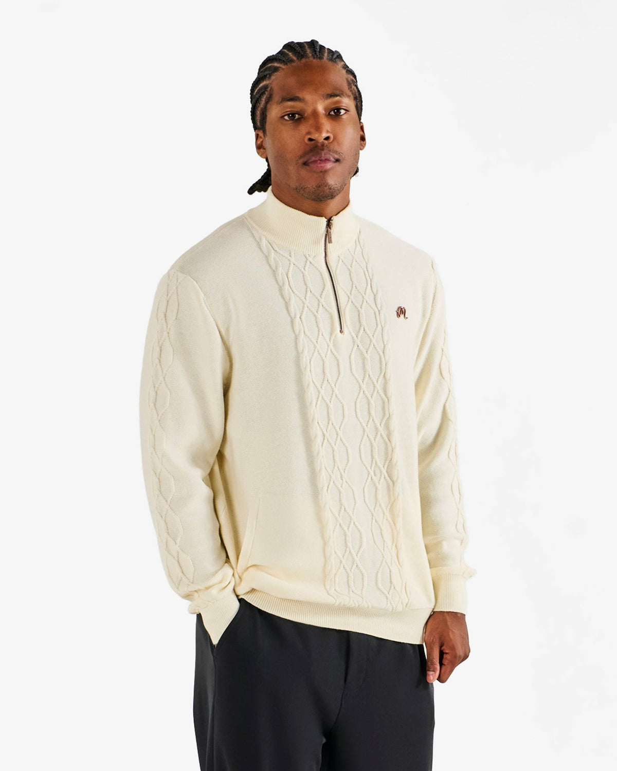 Malbon Santoro Sweater - Cream