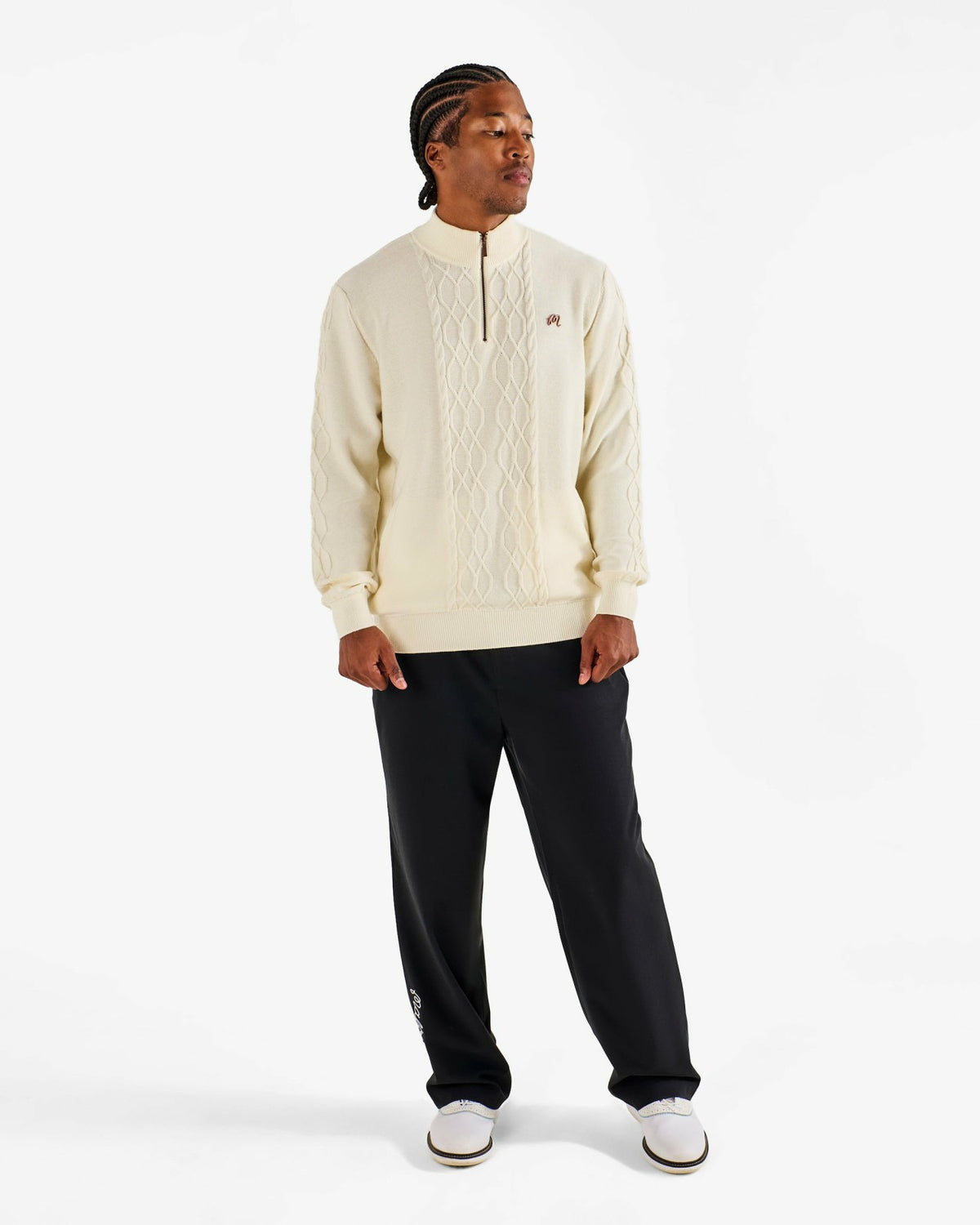 Malbon Santoro Sweater - Cream