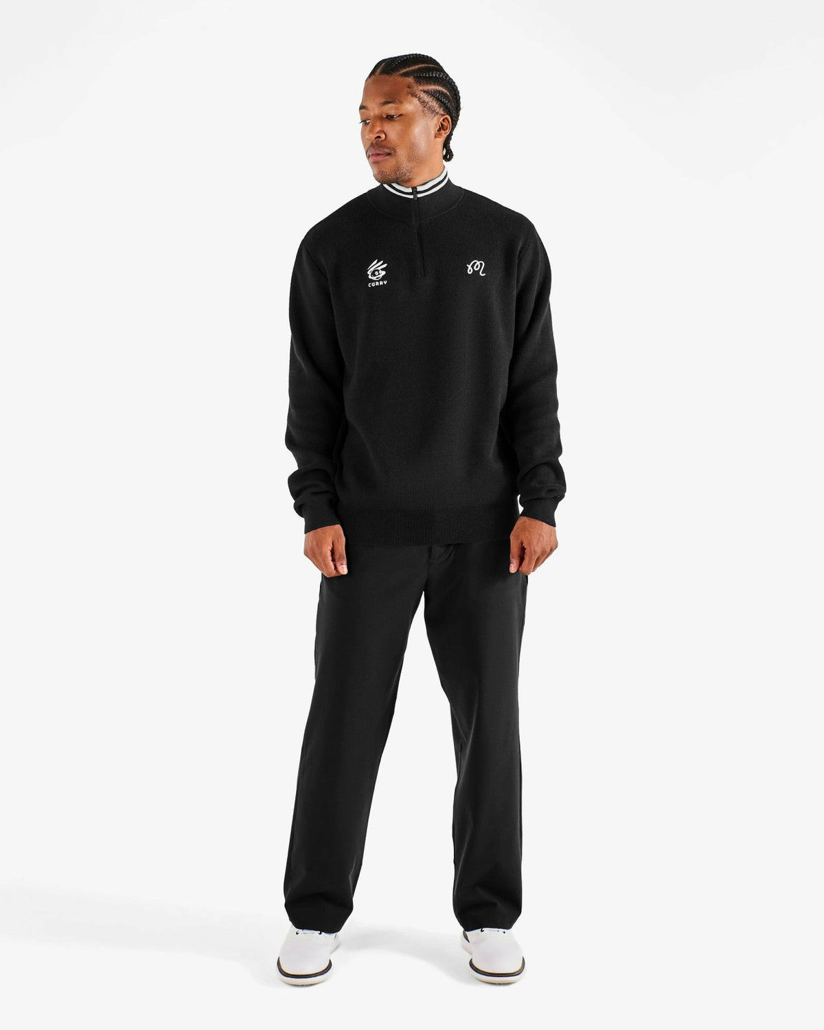 Malbon Curry Brand Sorrel Sweater - Black