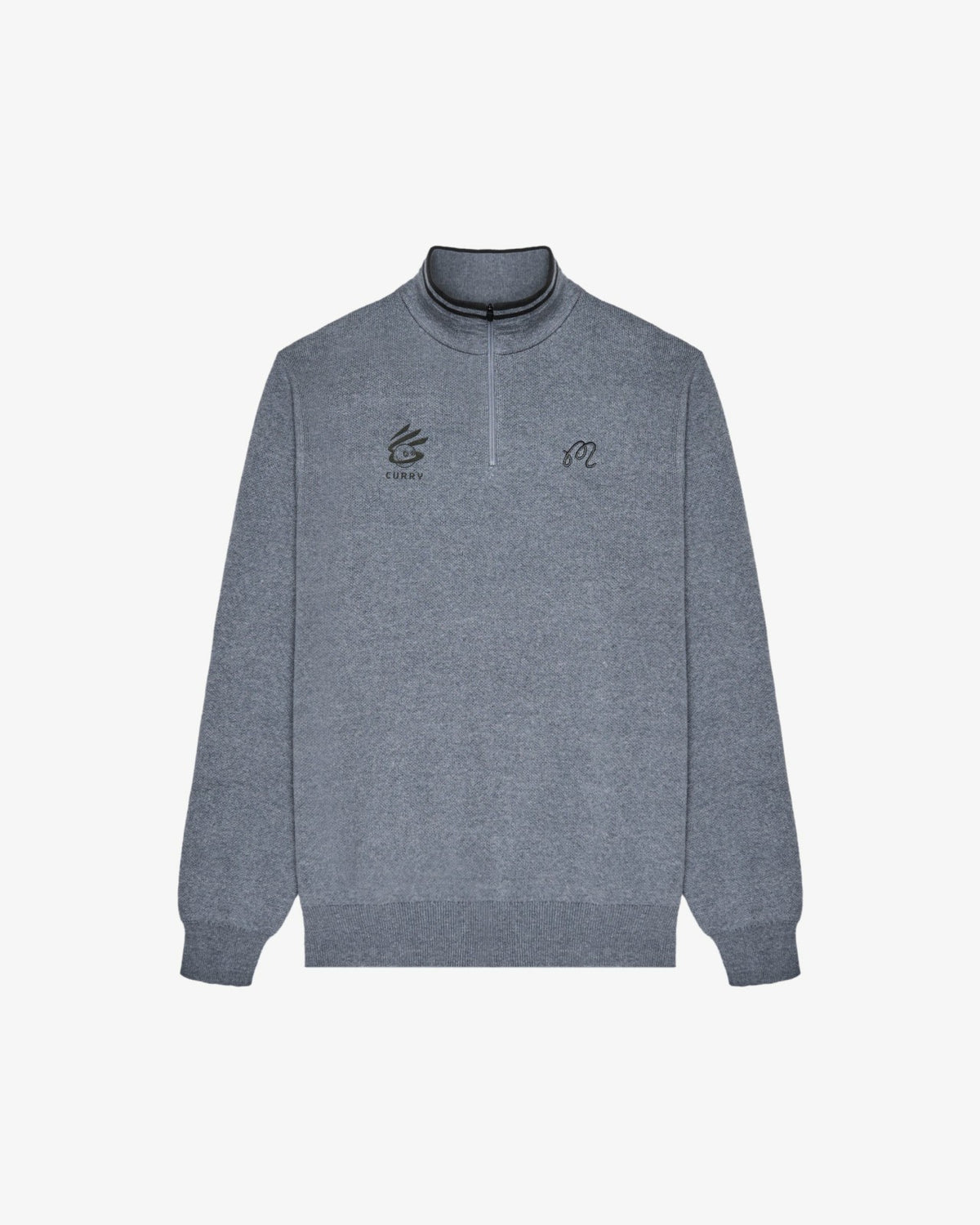 Malbon Curry Brand Sorrel Sweater - Charcoal