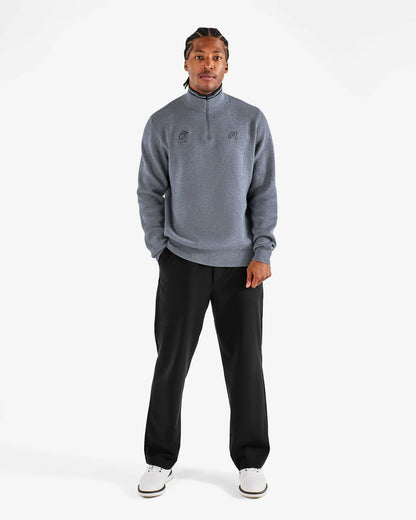 Malbon Curry Brand Sorrel Sweater - Charcoal