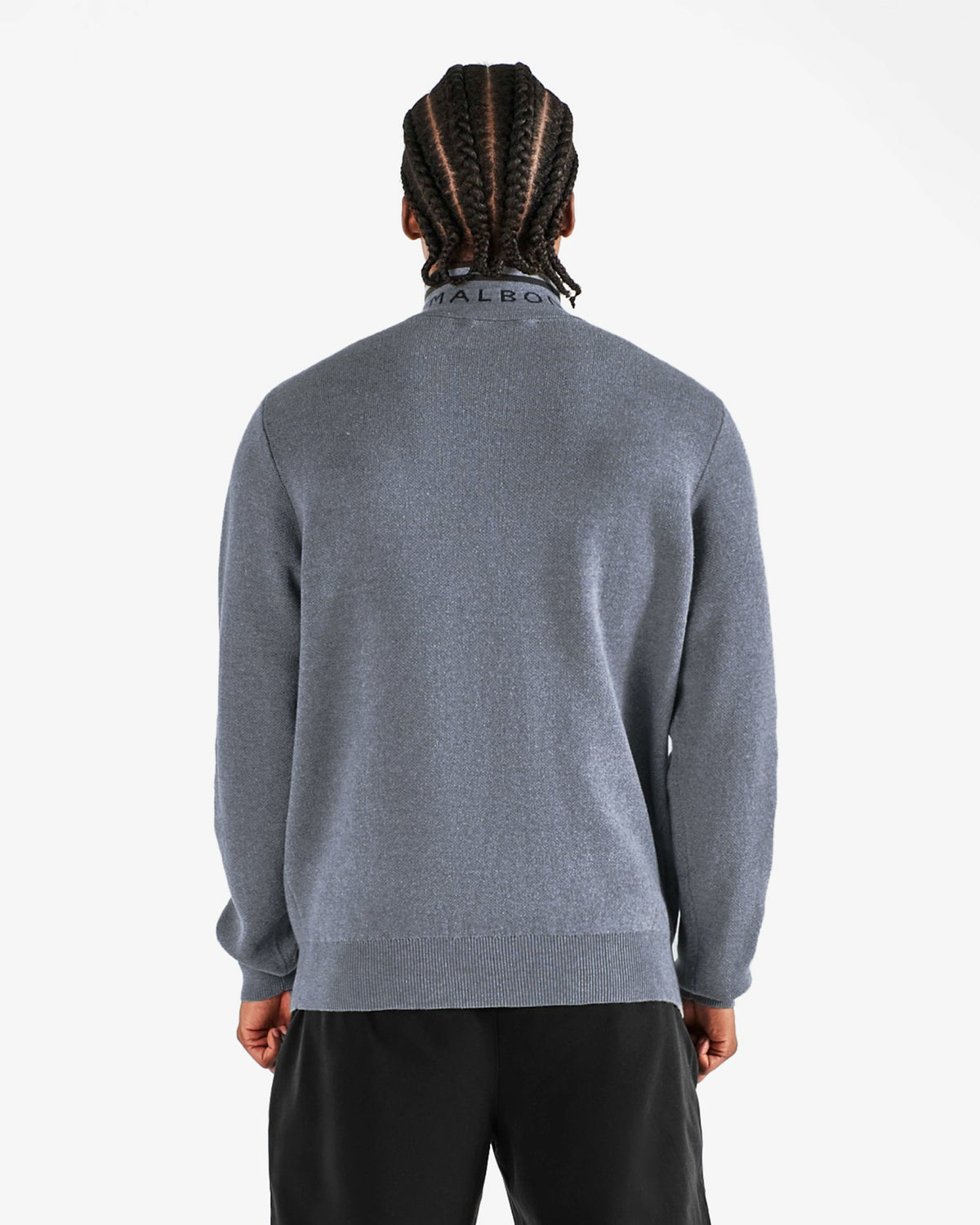 Malbon Curry Brand Sorrel Sweater - Charcoal