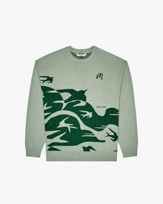 Malbon Mariel Sweater - Green Tint