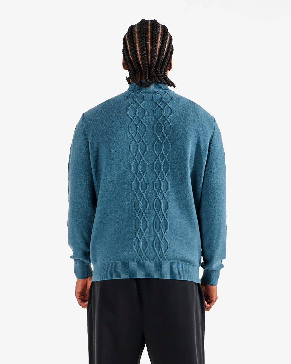 Malbon Santoro Sweater - Aegean Blue