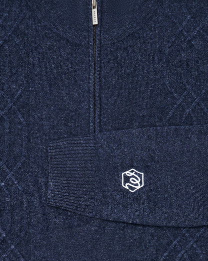 Malbon Bettinardi Sweater - Maritime Blue