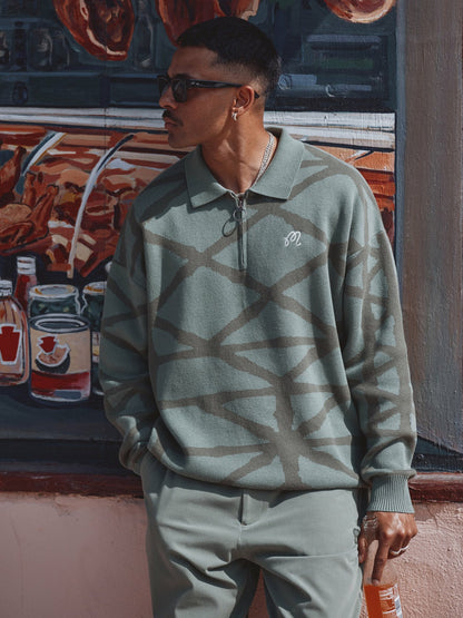 Malbon Verdant Sweater - Olivine