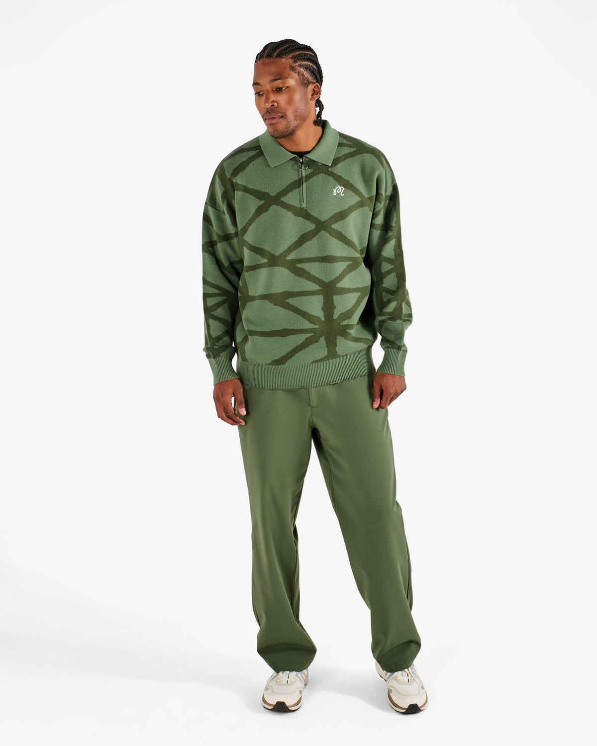 Malbon Verdant Sweater - Olivine
