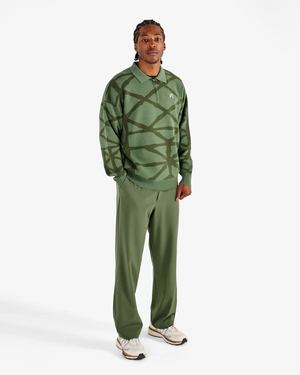 Malbon Verdant Sweater - Olivine