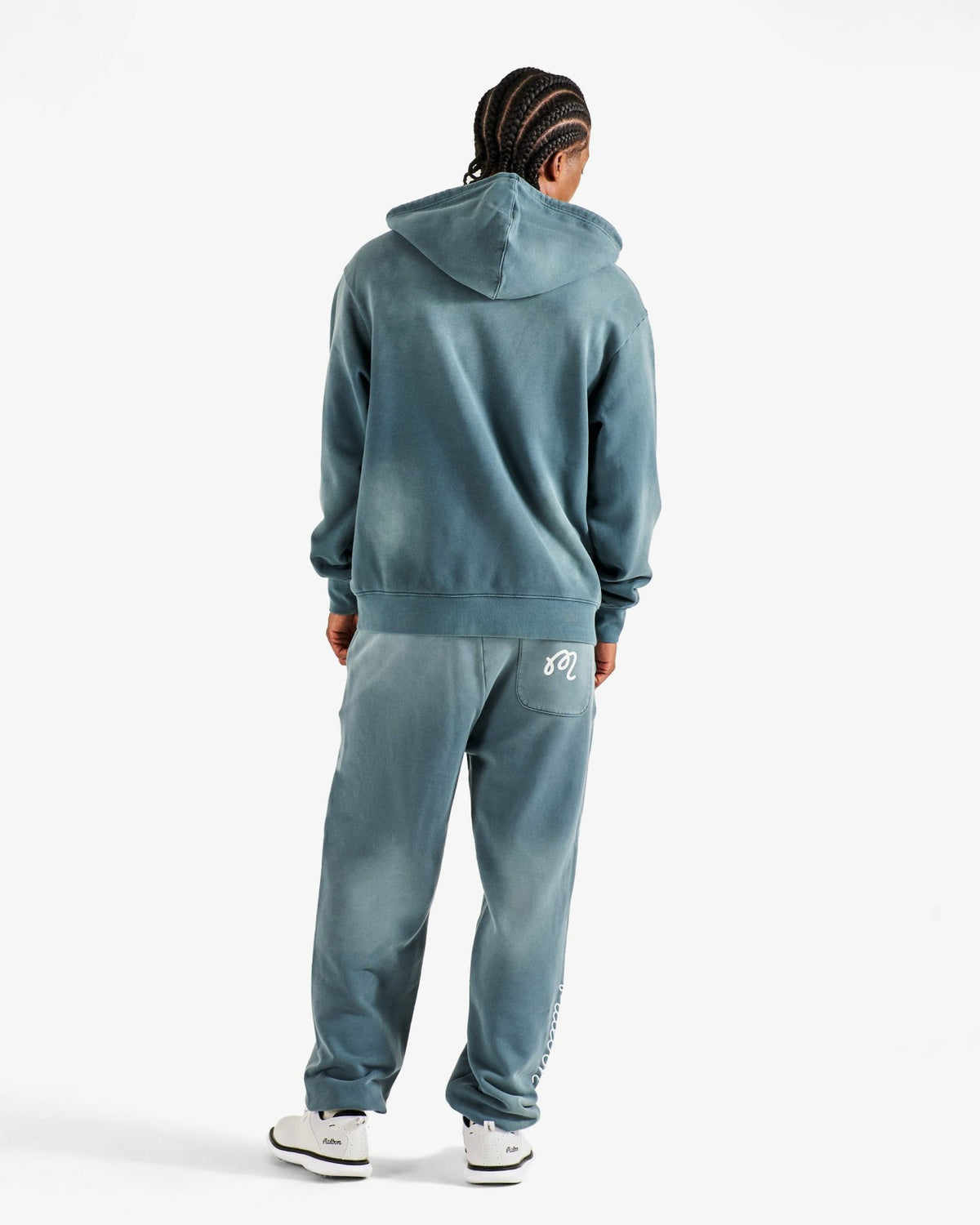 Malbon Clubhouse Sweatpant - Dusty Navy