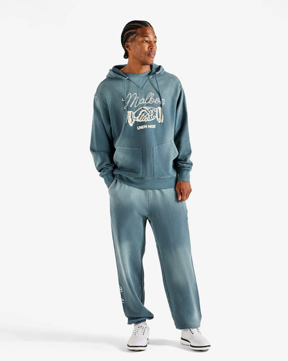 Malbon Clubhouse Sweatpant - Dusty Navy