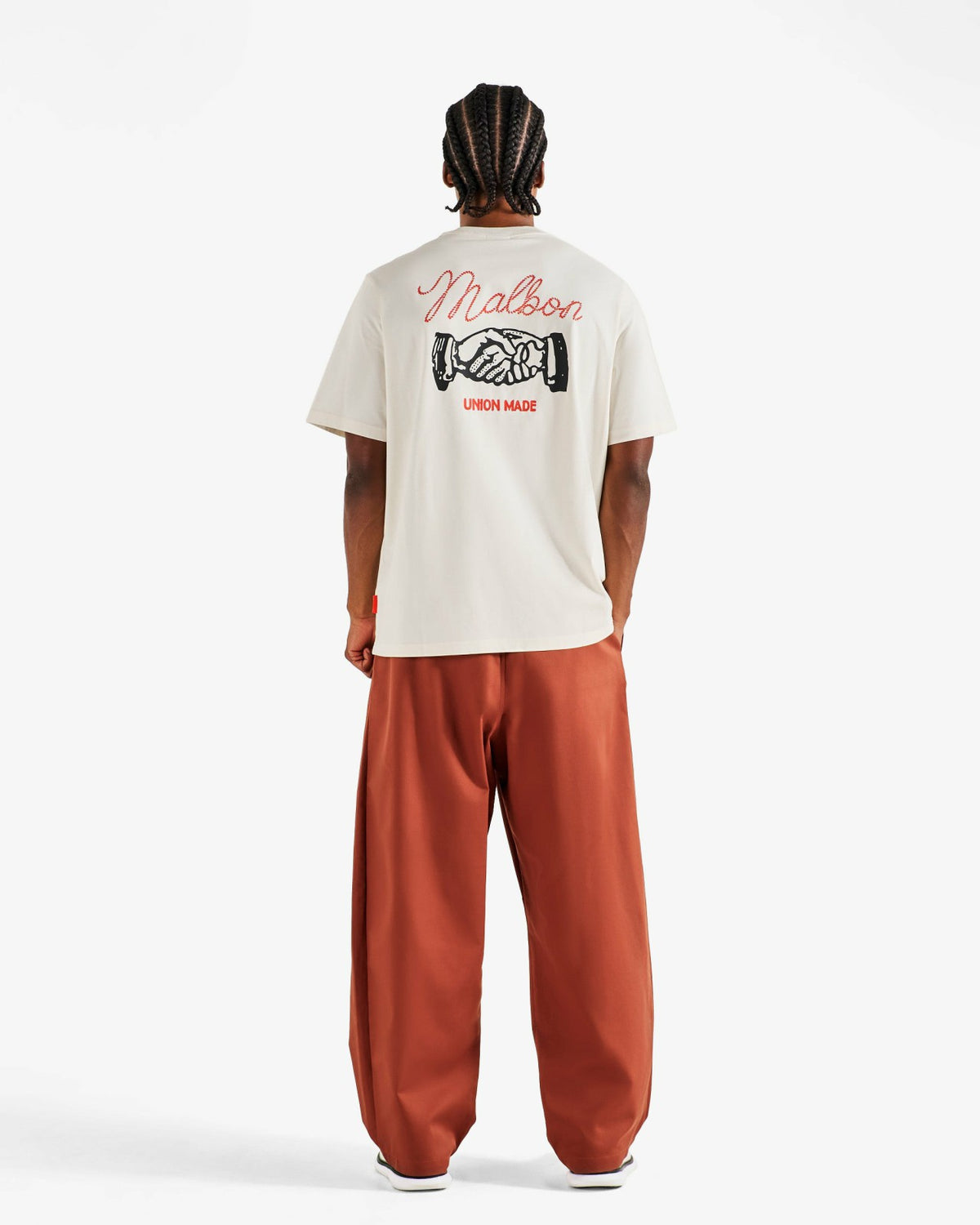 Malbon Milled Pant - Rust
