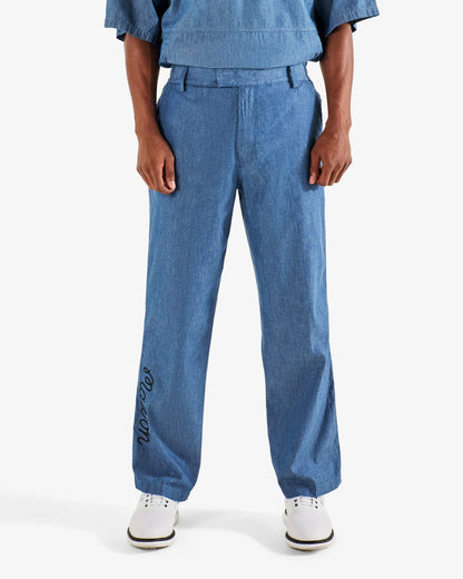 Malbon Gdc Denim Pant - Light Blue