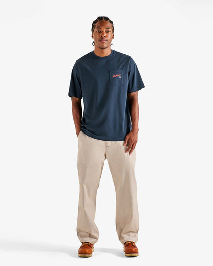 Malbon Hickory Pant - Hickory Brown Stripe