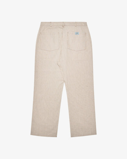 Malbon Hickory Pant - Hickory Brown Stripe